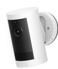 Ring Outdoor Camera Plus (Battery) 2K Smart Home Security Camera - White