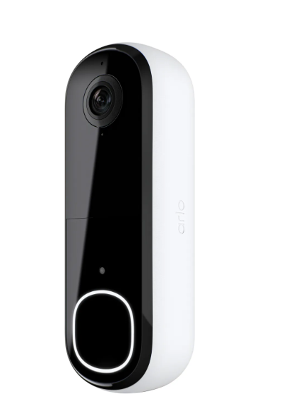 Arlo Essential2 2k Video Doorbell Smart Doorbell Full HD 1080p - White